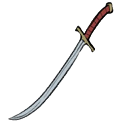 Redsteel Crescent Sabre