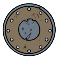 Frontline Bark-Forged Shield