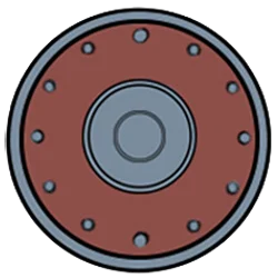 Polished Sandsteel Buckler