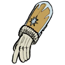White Linen Oath-Gloves