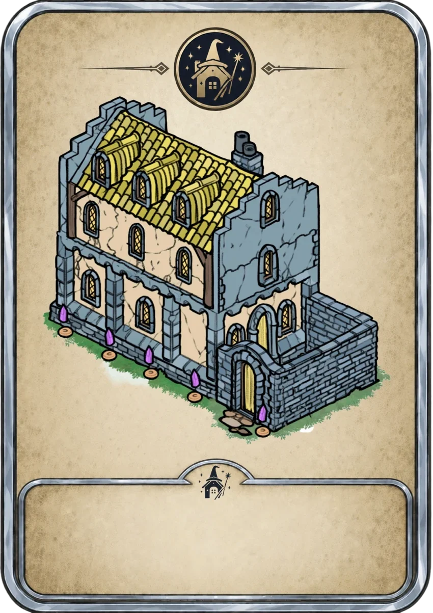 Wizard Home - Train wizards population