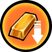 Gold Yield Reduction